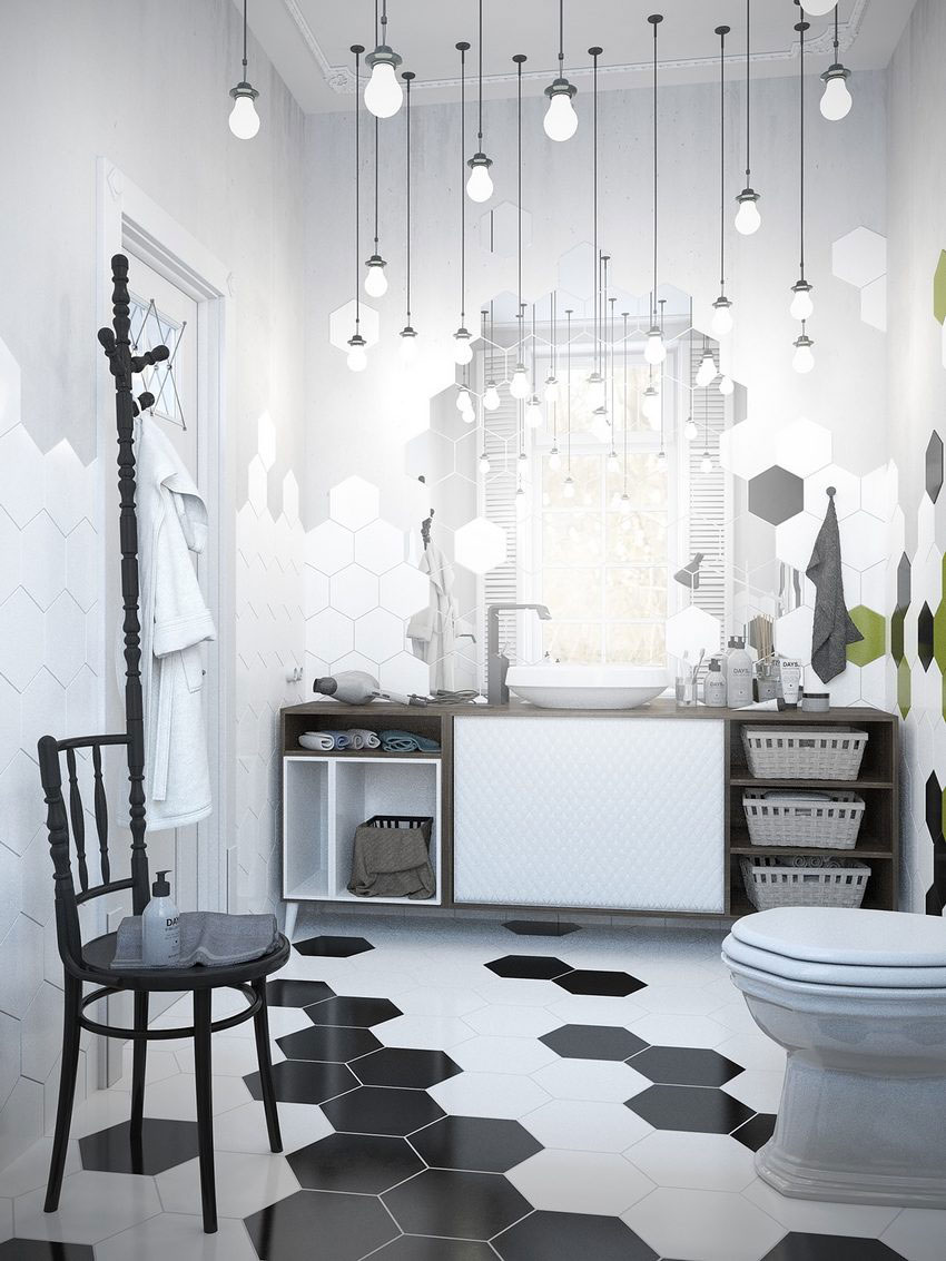 A Charming Scandinavian Apartment with Exquisite and Whimsical Vibe in Murmansk by Denis Krasikov (16)