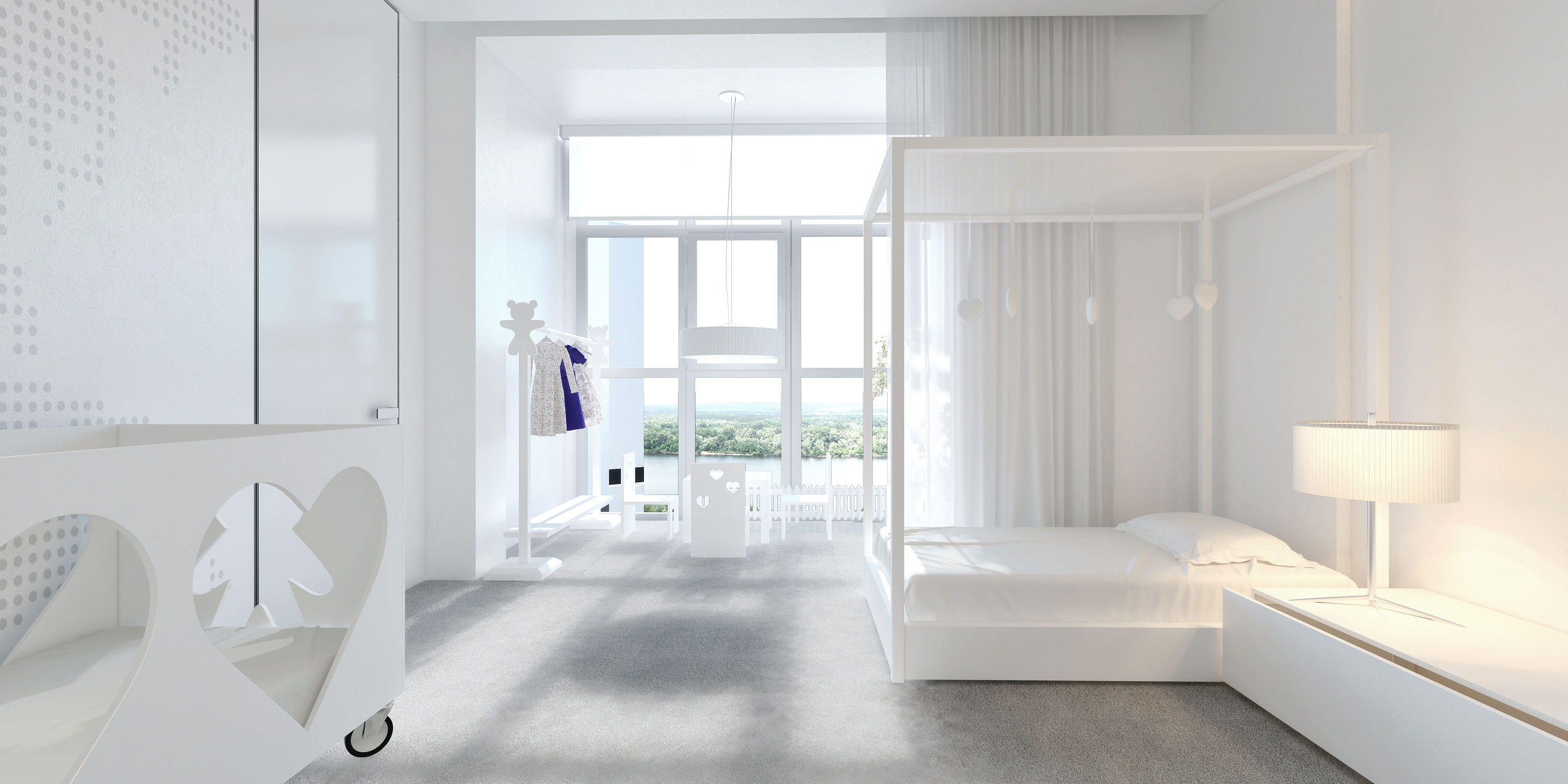 A Chic and Elegant Home with the Contrast of Black and White in Kiev, Ukraine by Igor Sirotov Architect (17)