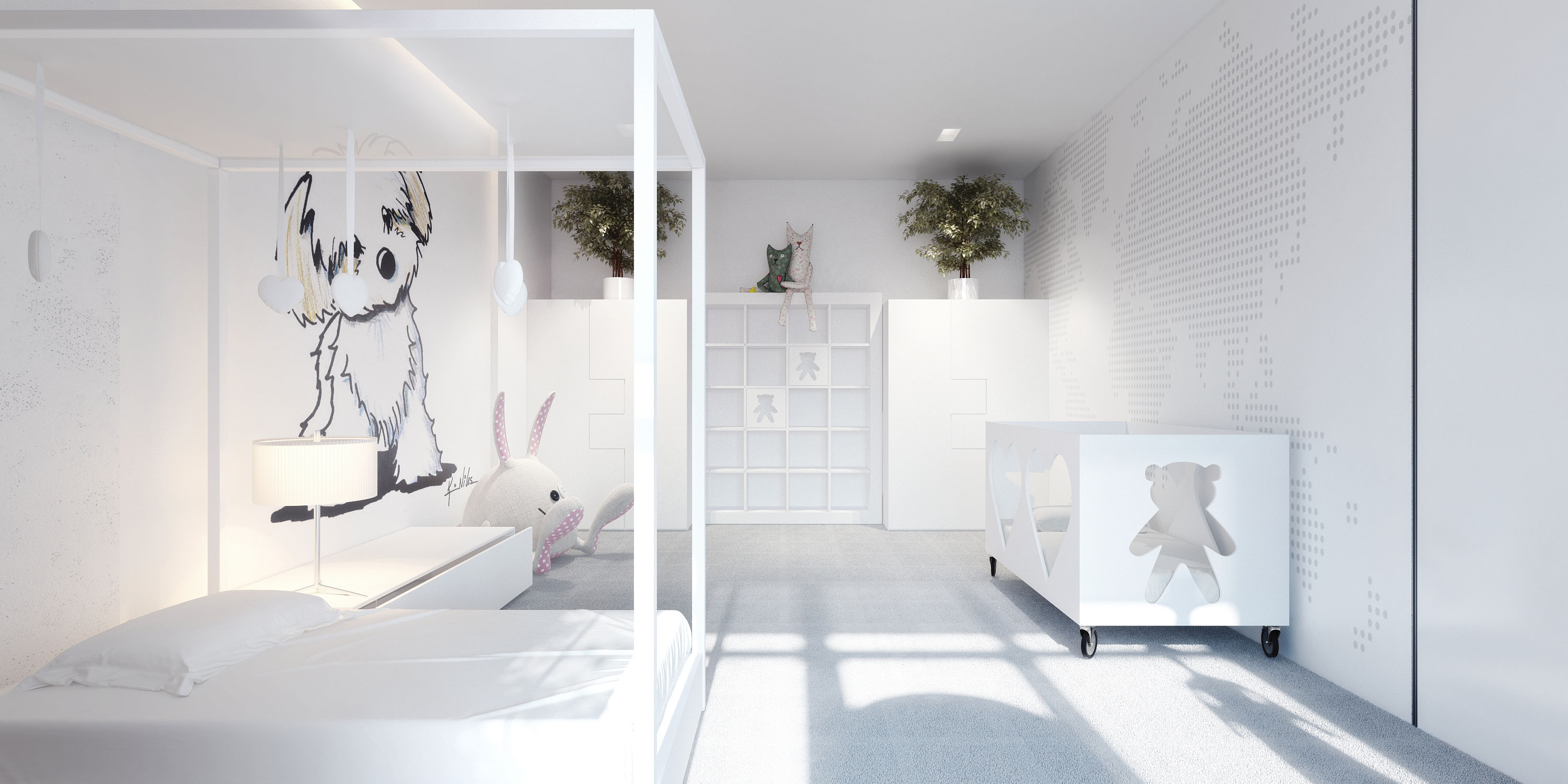 A Chic and Elegant Home with the Contrast of Black and White in Kiev, Ukraine by Igor Sirotov Architect (19)