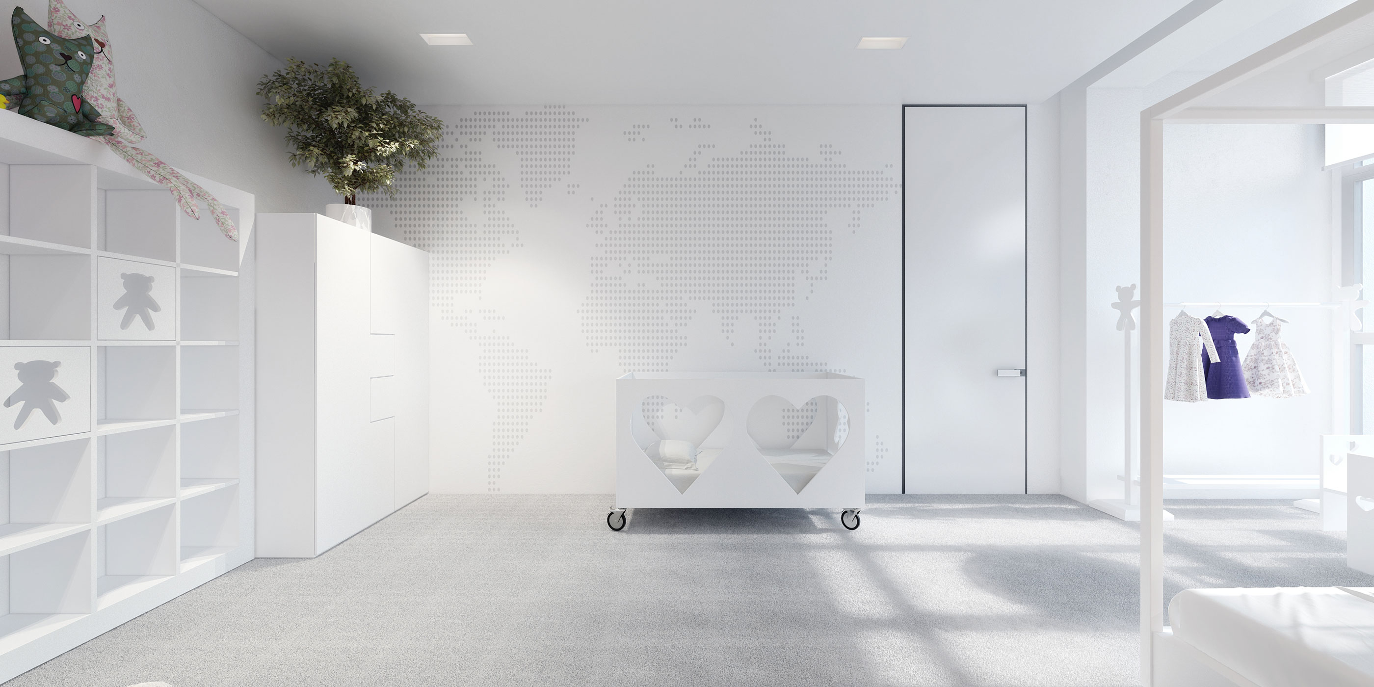 A Chic and Elegant Home with the Contrast of Black and White in Kiev, Ukraine by Igor Sirotov Architect (20)