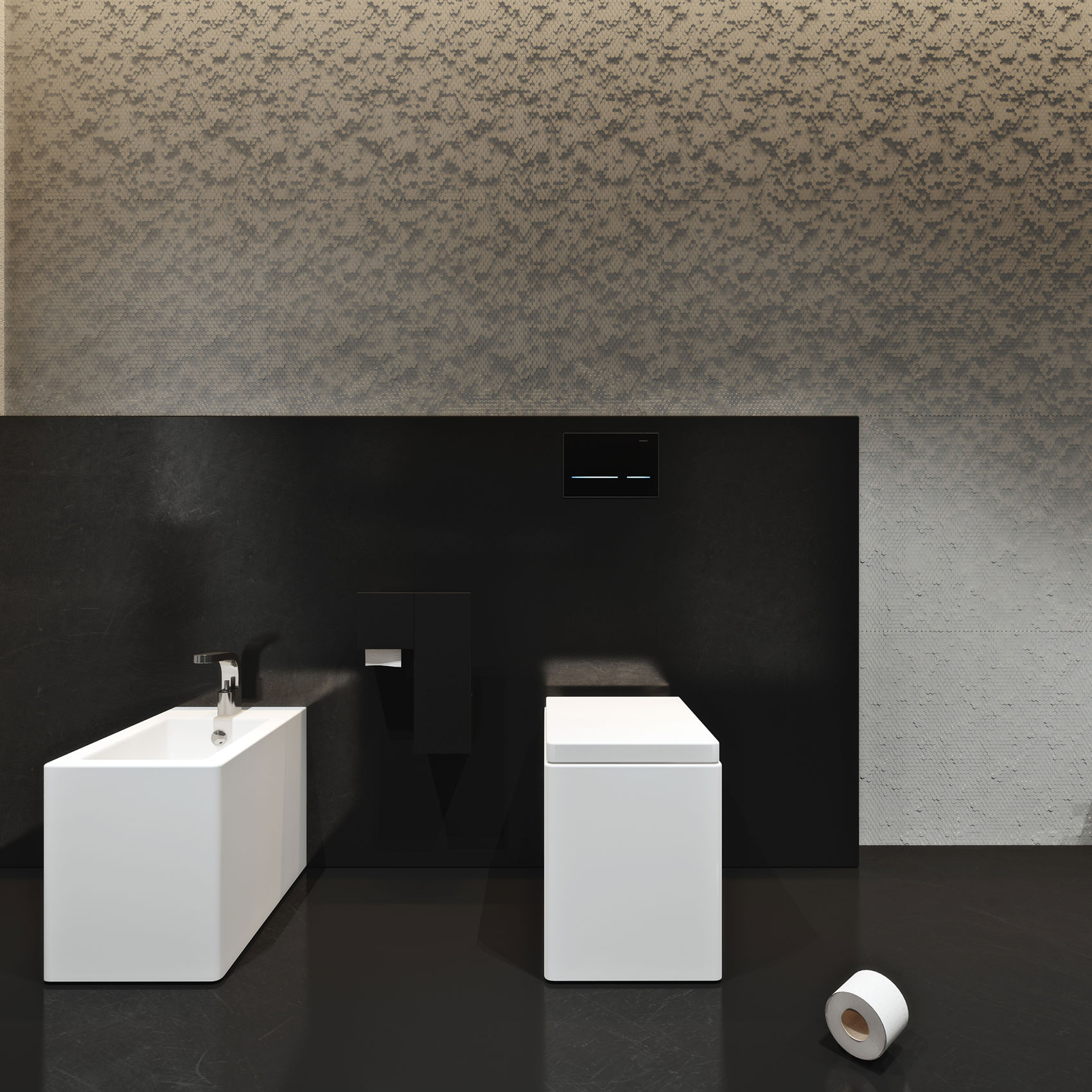 A Chic and Elegant Home with the Contrast of Black and White in Kiev, Ukraine by Igor Sirotov Architect (25)