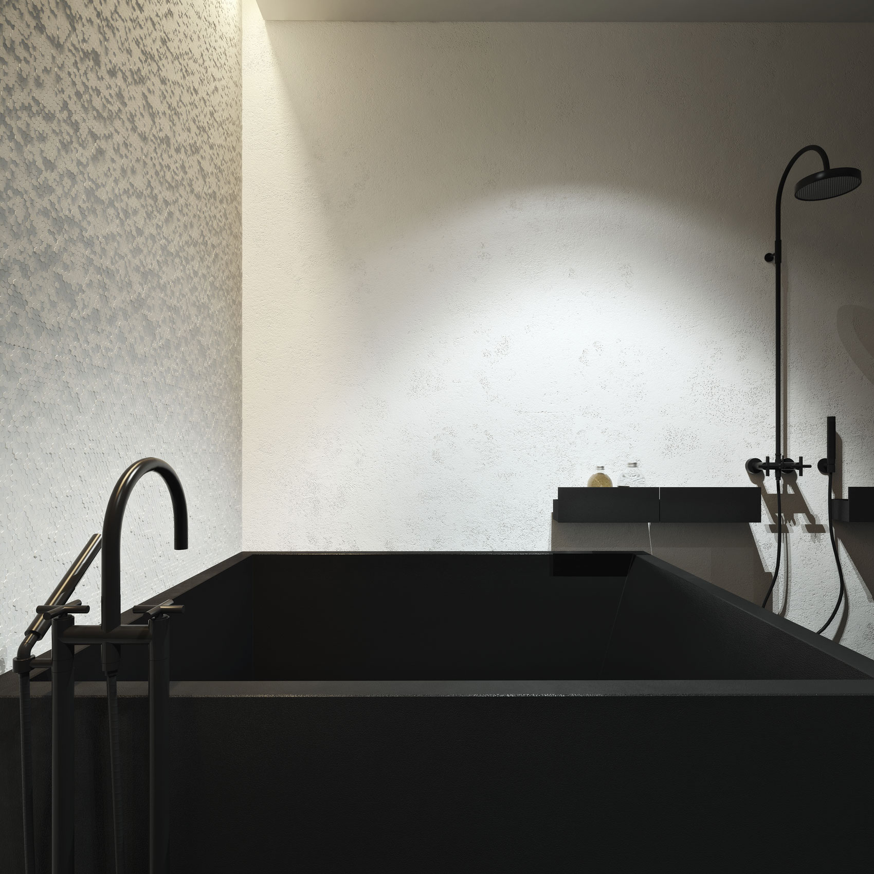 A Chic and Elegant Home with the Contrast of Black and White in Kiev, Ukraine by Igor Sirotov Architect (26)