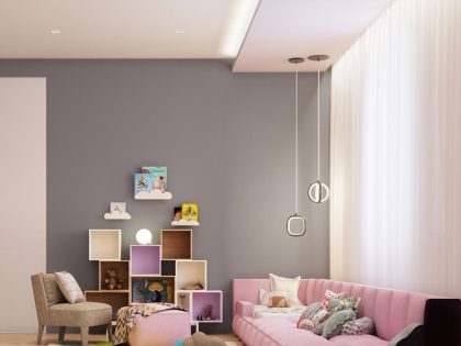 A Colorful, Modern Kid-Friendly Apartment with Lots of Playful Features in Kiev, Ukraine by 33BY Architecture (2)