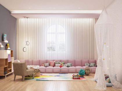 A Colorful, Modern Kid-Friendly Apartment with Lots of Playful Features in Kiev, Ukraine by 33BY Architecture (3)