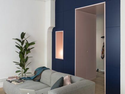 A Colorful, Vibrant Apartment for a Young Woman in Barcelona by CaSA - Colombo and Serboli Architecture (15)
