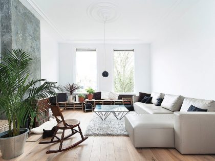 A Comfortable Home with Contemporary High-Tech and Industrial Features in The Netherlands