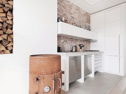 A Comfortable Home with Contemporary High-Tech and Industrial Features in The Netherlands by Global Architects (6)