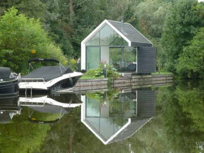A Comfortable and Cozy House with Wonderful Views in the Loosdrechtse Plas by 2by4-architects (3)