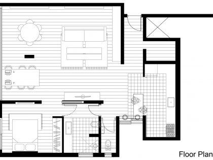 A Contemporary Apartment for a Young Couple, an Interior Designer and a Graphic Designer in Jaffa by Henkin Shavit Architecture & Design (15)