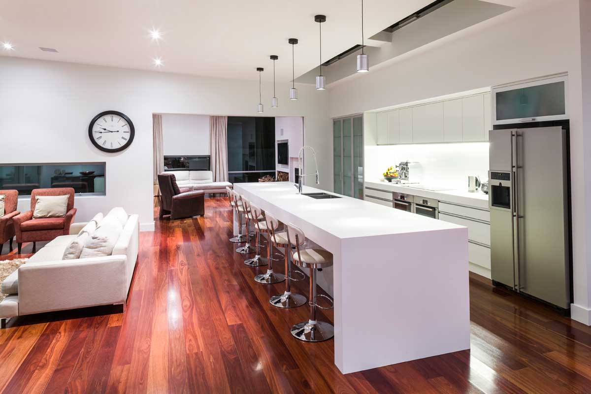 A Contemporary Home with Clean Lines and White Single Volumes Shape in Greytown, New Zealand by Casas Design + Architecture Studio (8)