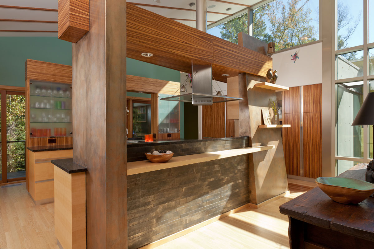 A Cozy Contemporary Home Illuminated with Natural Light in North Carolina by Krichco Construction (13)