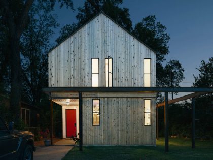 A Cozy Modern Rustic Home with Clean Lines and Organic Elements in Austin by Pavonetti Design (1)