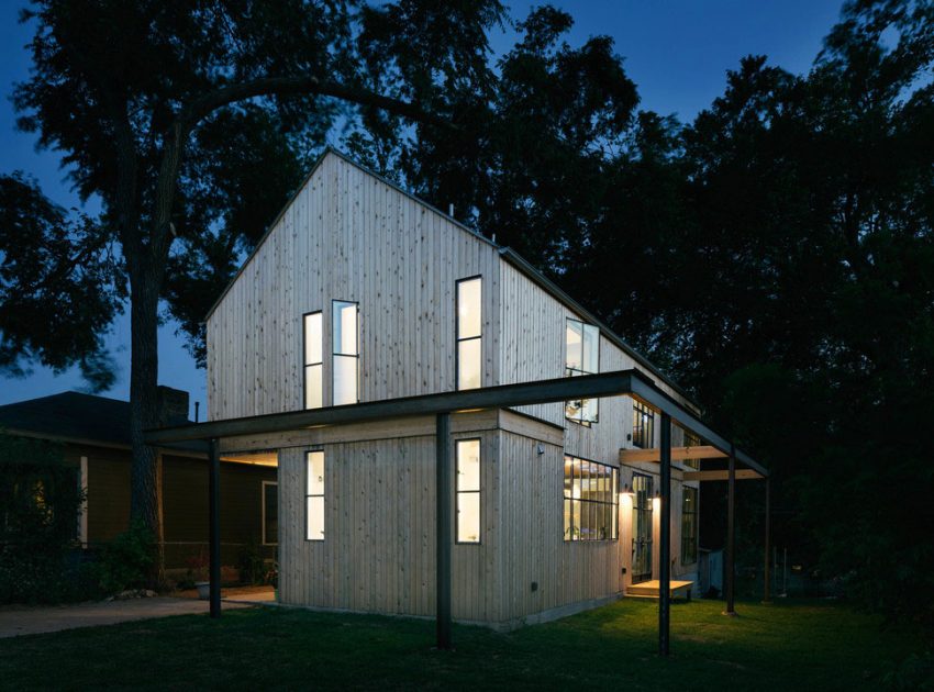 A Cozy Modern Rustic Home with Clean Lines and Organic Elements in Austin by Pavonetti Design (2)