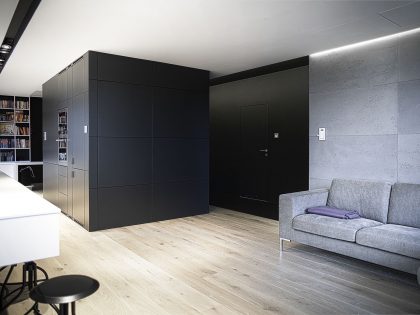 A Cozy and Luminous Modern Apartment in Cracow by Ekotektura (1)
