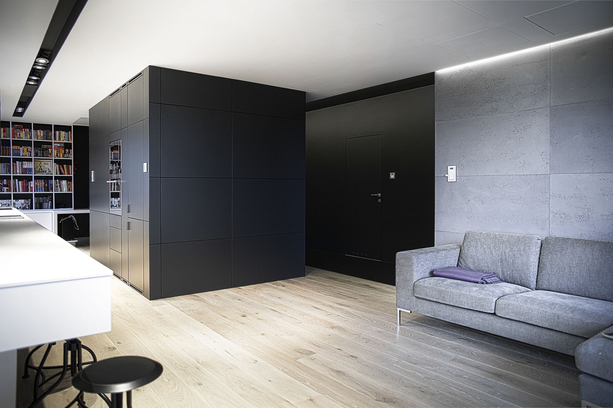 A Cozy and Luminous Modern Apartment in Cracow by Ekotektura (1)