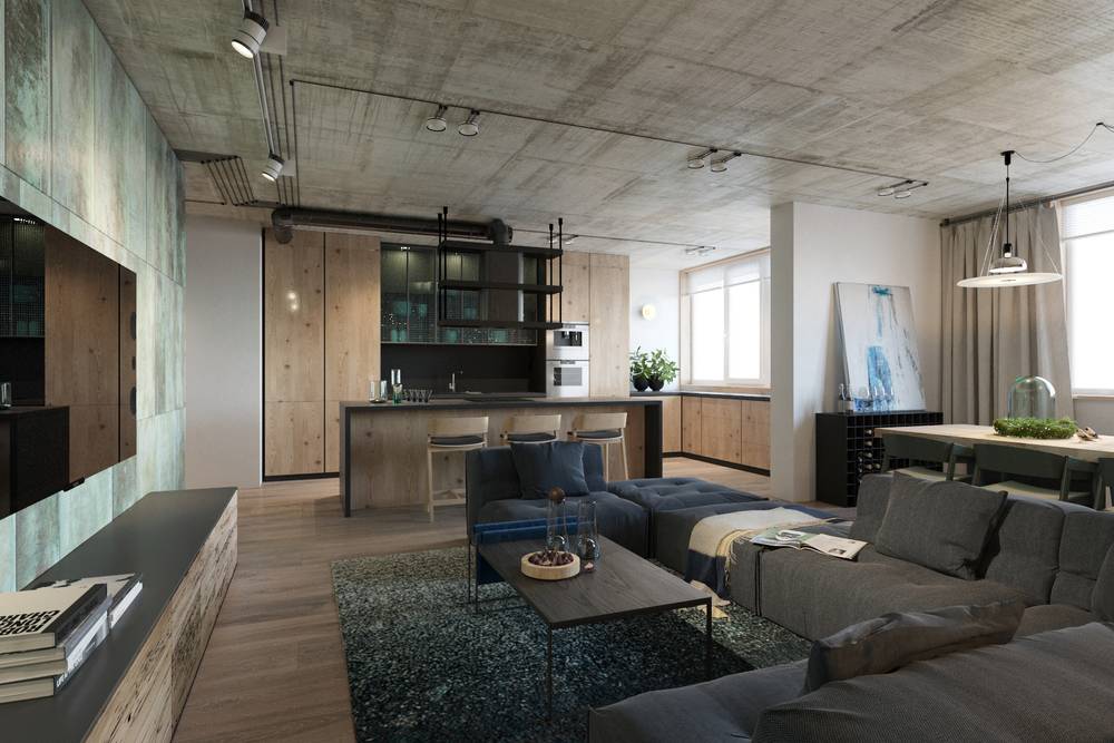 A Cozy and Stylish Modern Apartment with Strong Personality in Kiev, Ukraine by Pavel Voytov (1)
