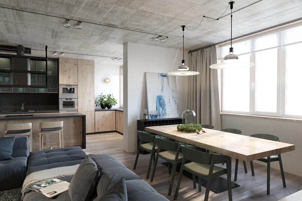 A Cozy and Stylish Modern Apartment with Strong Personality in Kiev, Ukraine by Pavel Voytov (3)