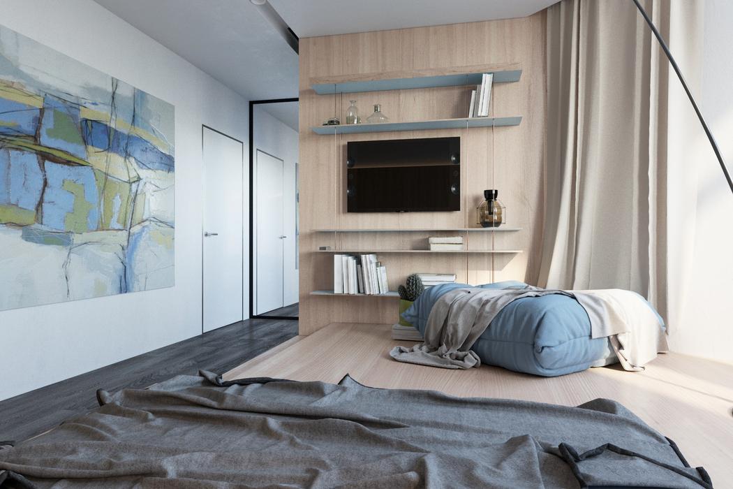 A Cozy and Stylish Modern Apartment with Strong Personality in Kiev, Ukraine by Pavel Voytov (8)