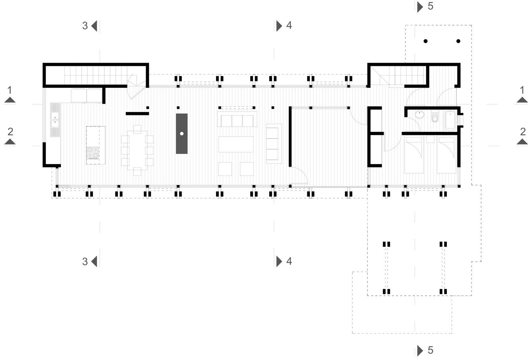 A Dramatic and Rustic Modern Home Shielded by Beautiful Forest in Puerto Varas by Aranguiz-Bunster Arquitectos (20)