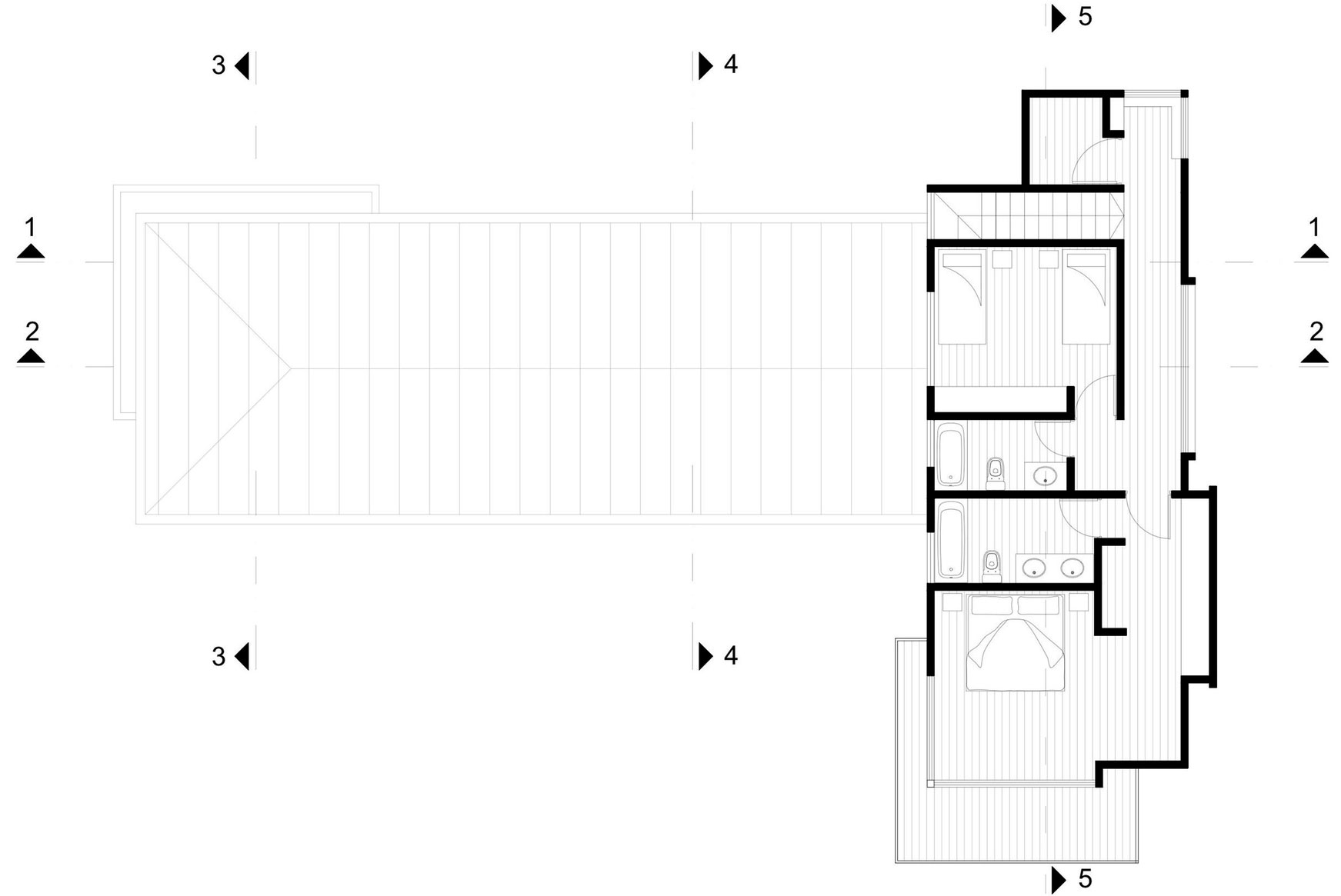 A Dramatic and Rustic Modern Home Shielded by Beautiful Forest in Puerto Varas by Aranguiz-Bunster Arquitectos (21)