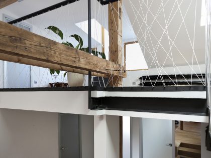 A Former Attic Becomes a Cozy Modern Loft in Prague, Czech Republic by B² Architecture (10)