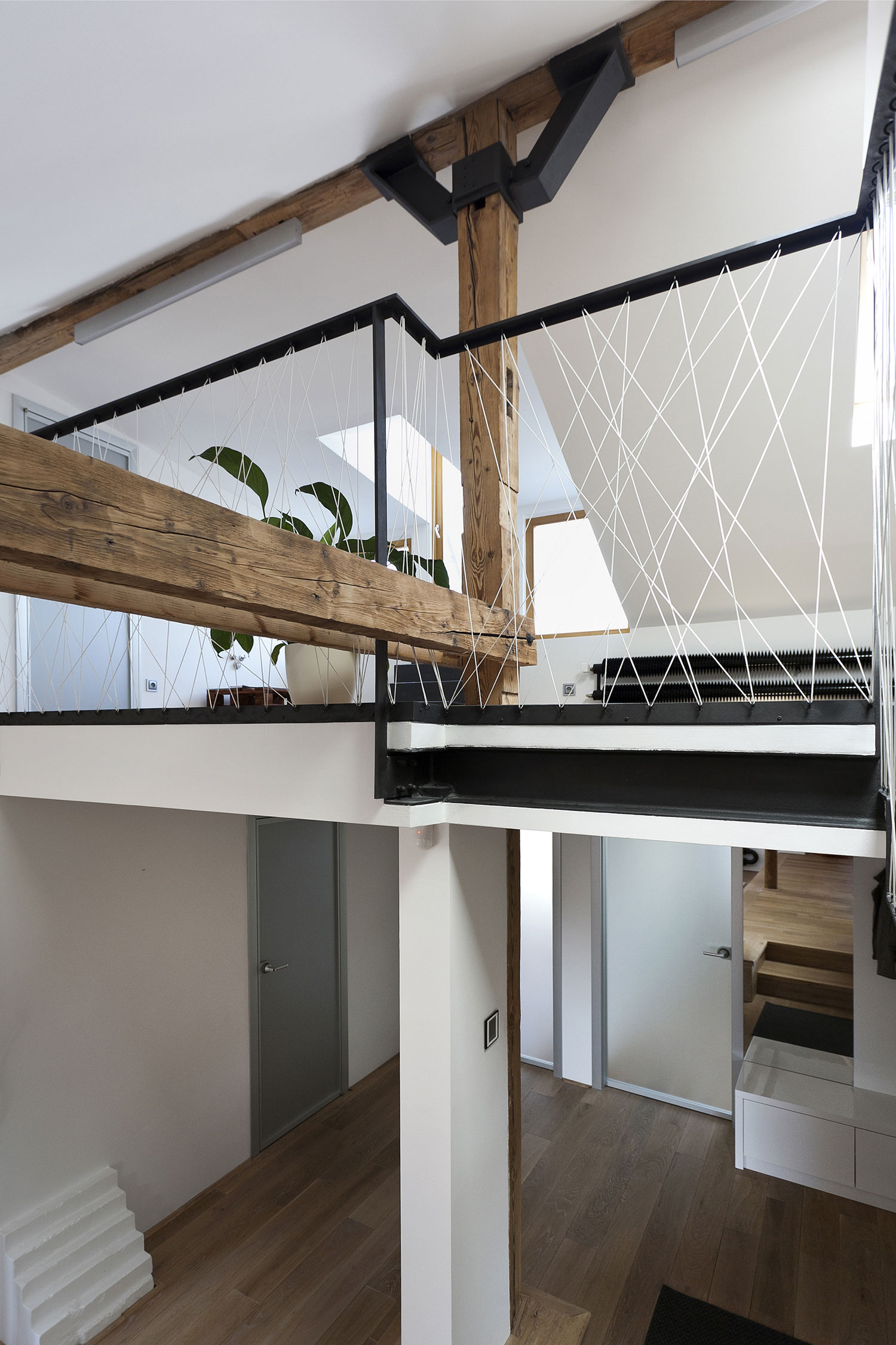 A Former Attic Becomes a Cozy Modern Loft in Prague, Czech Republic by B² Architecture (10)