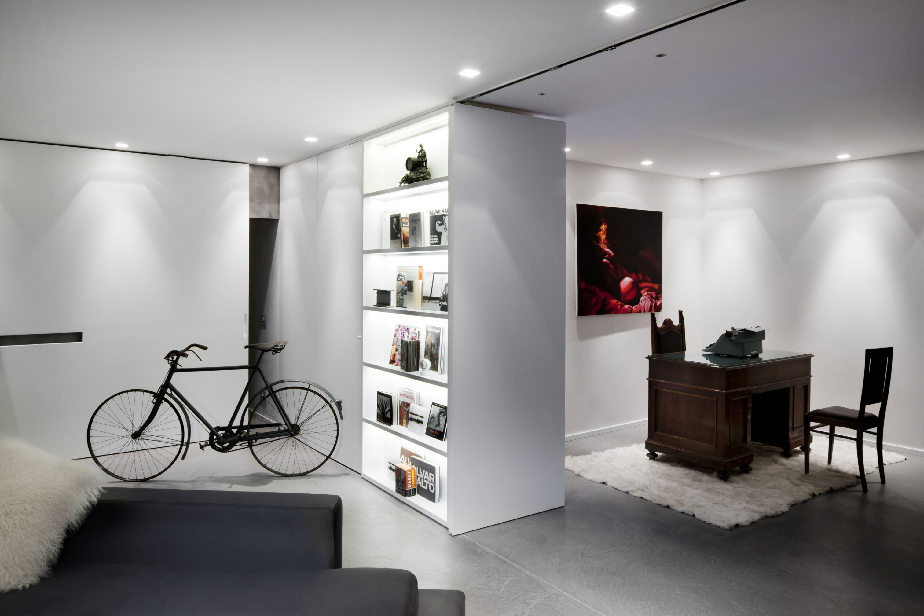 A Former Garage Becomes an Elegant and Luminous Home in San Daniele del Friuli, Italy by Edoardo Petri (3)