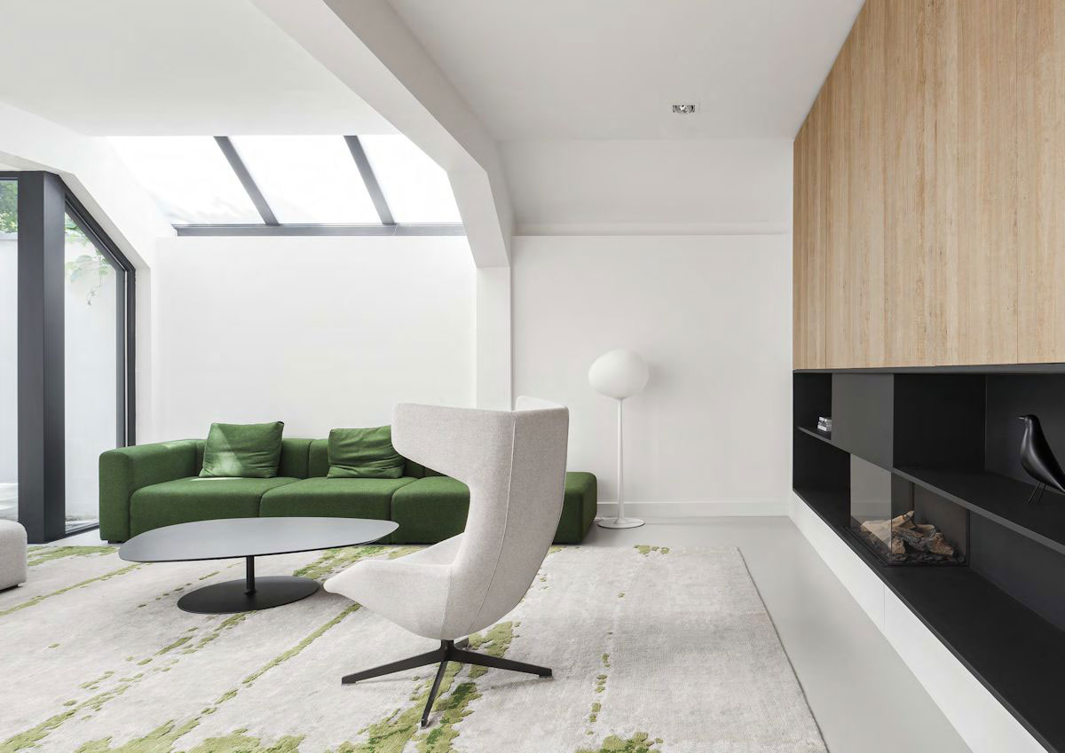 A Former Garage Turned Into a Spacious and Lavish Home in Amsterdam by i29 Interior Architects (2)