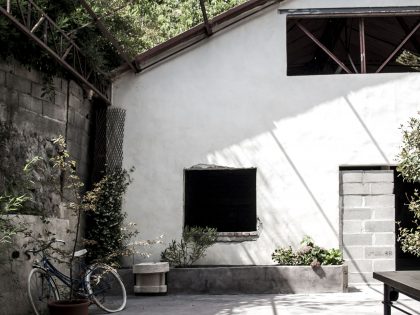 A Former Paper Mill Converted into a Simple but Spacious Contemporary Loft in Anduze, France by Planet Studio (15)