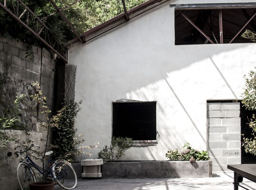 A Former Paper Mill Converted into a Simple but Spacious Contemporary Loft in Anduze, France by Planet Studio (15)