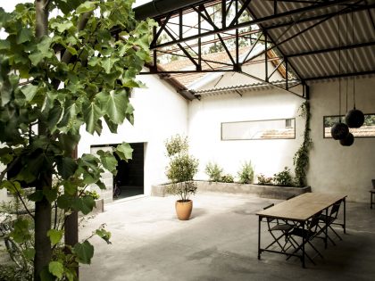 A Former Paper Mill Converted into a Simple but Spacious Contemporary Loft in Anduze, France by Planet Studio (16)