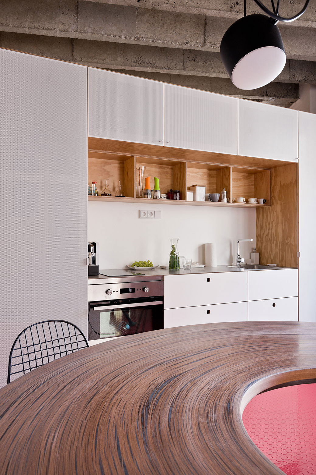 A Four-Room Apartment Transformed into a Multi Functional Space for Art, Working and a Good Turntable in Bratislava by gutgut (5)