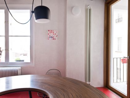 A Four-Room Apartment Transformed into a Multi Functional Space for Art, Working and a Good Turntable in Bratislava by gutgut (6)