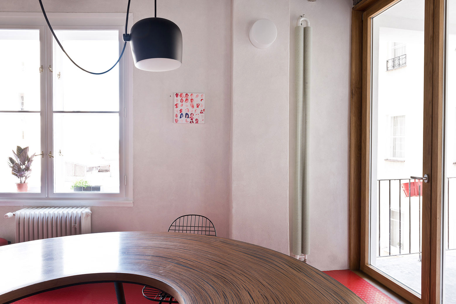 A Four-Room Apartment Transformed into a Multi Functional Space for Art, Working and a Good Turntable in Bratislava by gutgut (6)