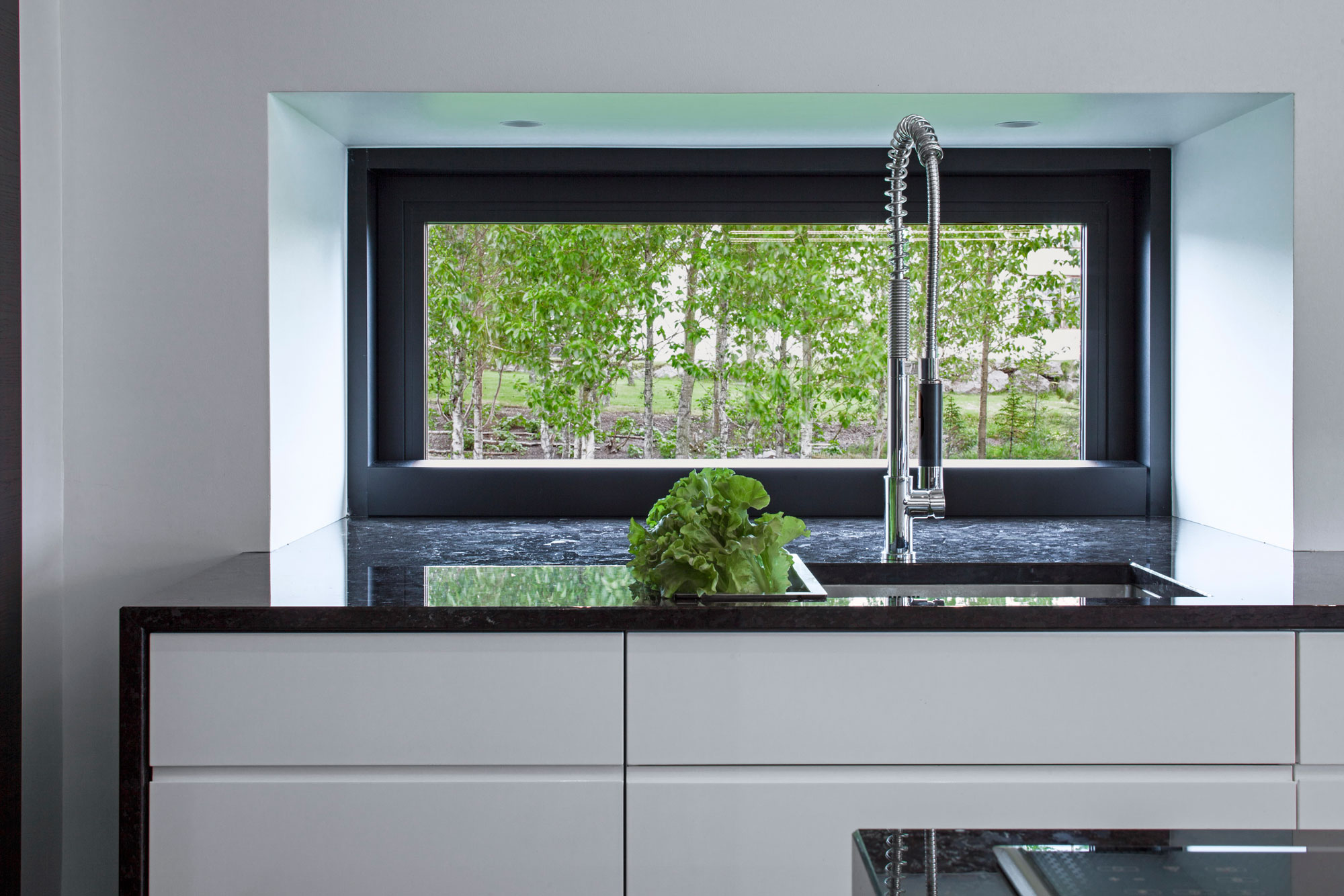 A Futuristic and Unique Modern Home with Stylish Interiors in Iceland by EON architecture (12)