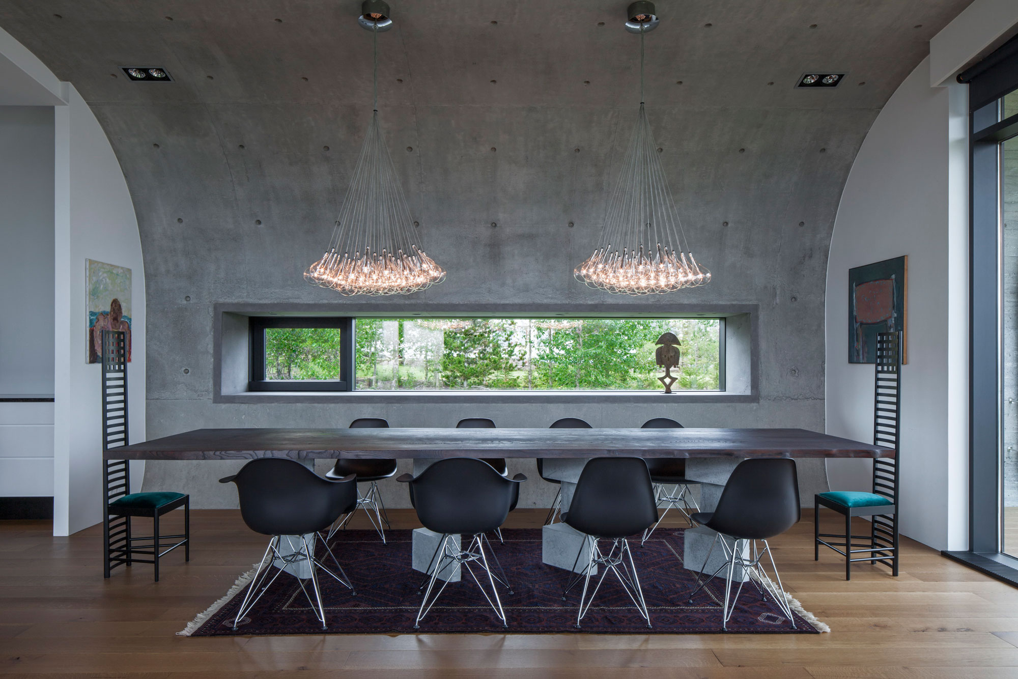 A Futuristic and Unique Modern Home with Stylish Interiors in Iceland by EON architecture (13)