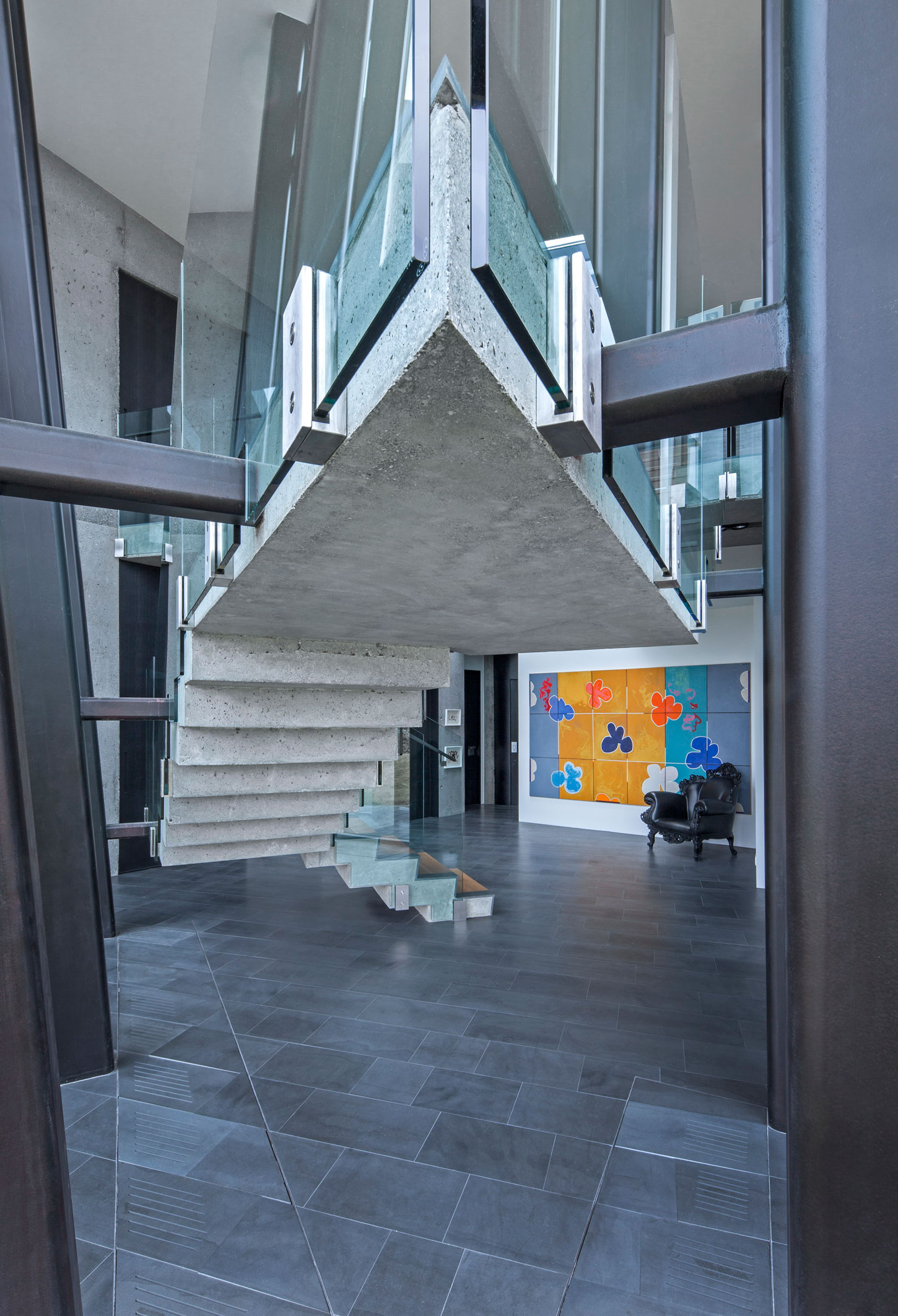 A Futuristic and Unique Modern Home with Stylish Interiors in Iceland by EON architecture (15)