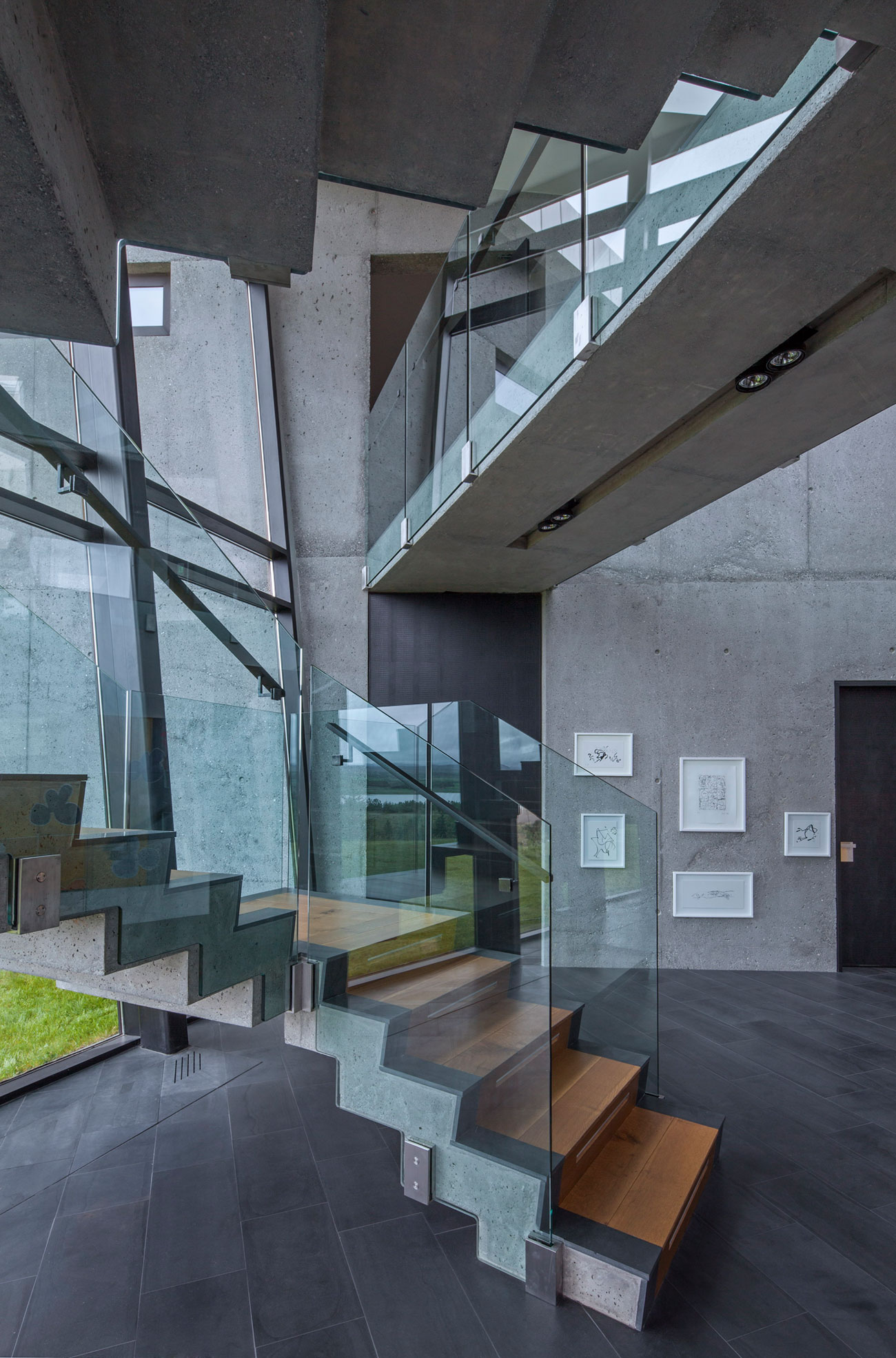 A Futuristic and Unique Modern Home with Stylish Interiors in Iceland by EON architecture (16)