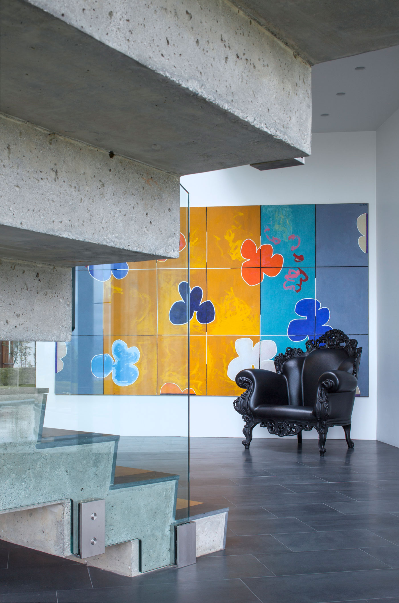 A Futuristic and Unique Modern Home with Stylish Interiors in Iceland by EON architecture (17)