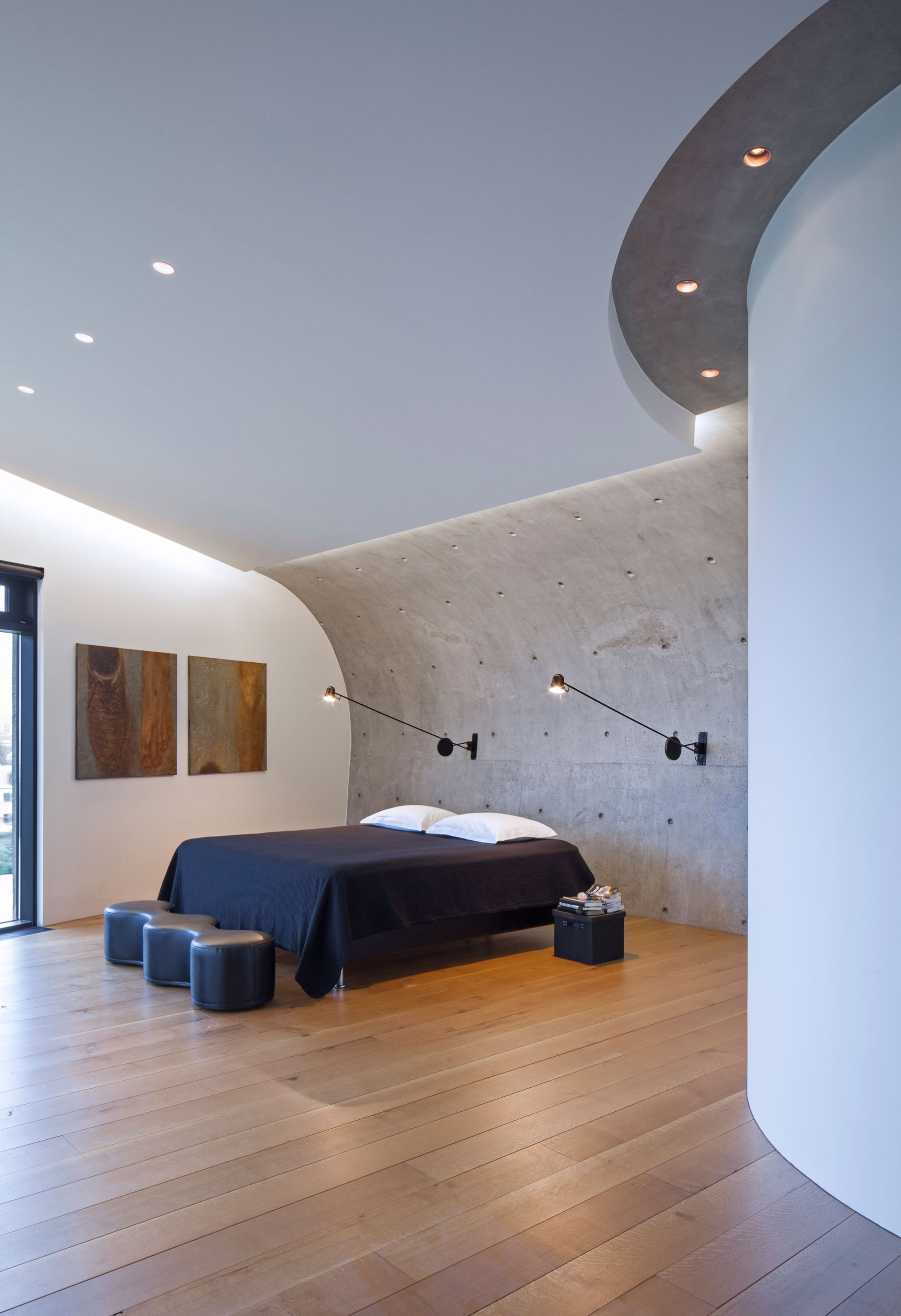 A Futuristic and Unique Modern Home with Stylish Interiors in Iceland by EON architecture (19)