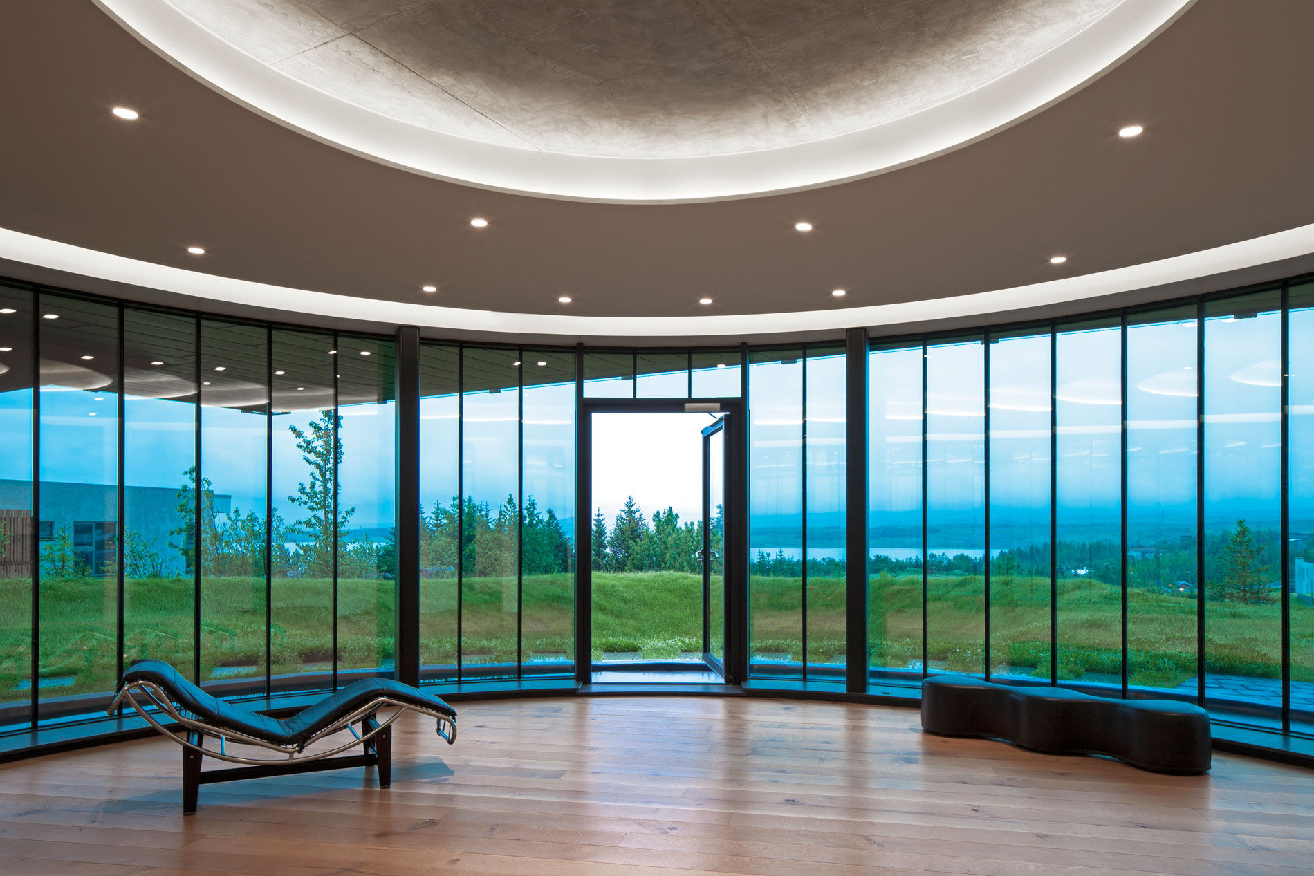 A Futuristic and Unique Modern Home with Stylish Interiors in Iceland by EON architecture (21)