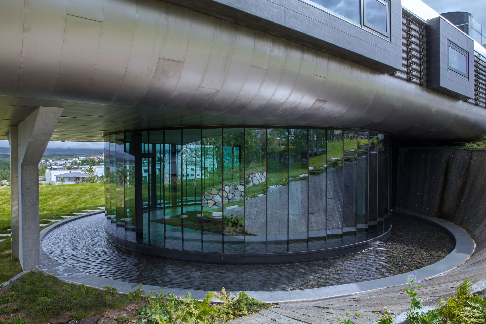 A Futuristic and Unique Modern Home with Stylish Interiors in Iceland by EON architecture (3)