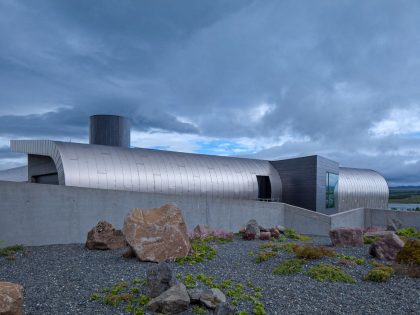 A Futuristic and Unique Modern Home with Stylish Interiors in Iceland by EON architecture (6)