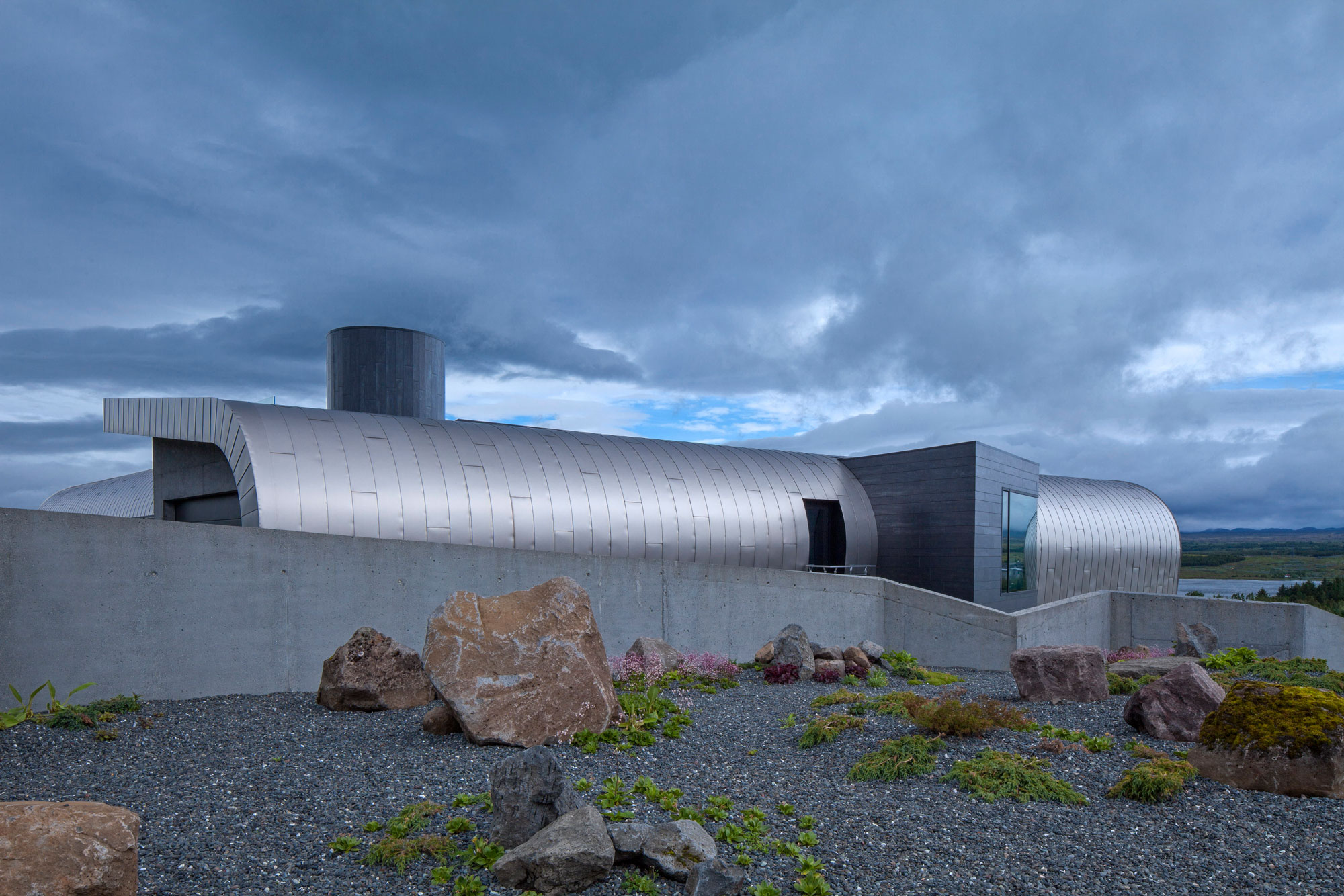 A Futuristic and Unique Modern Home with Stylish Interiors in Iceland by EON architecture (6)