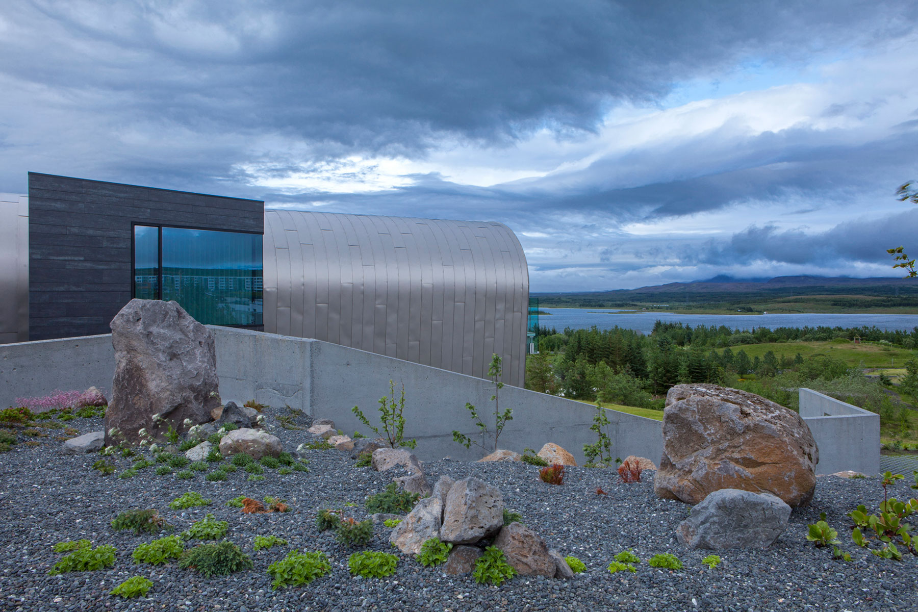 A Futuristic and Unique Modern Home with Stylish Interiors in Iceland by EON architecture (7)