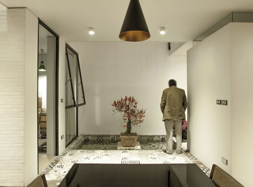 A Luminous Contemporary Home for a Single Man in Hanoi, Vietnam by AHL architects associates (3)