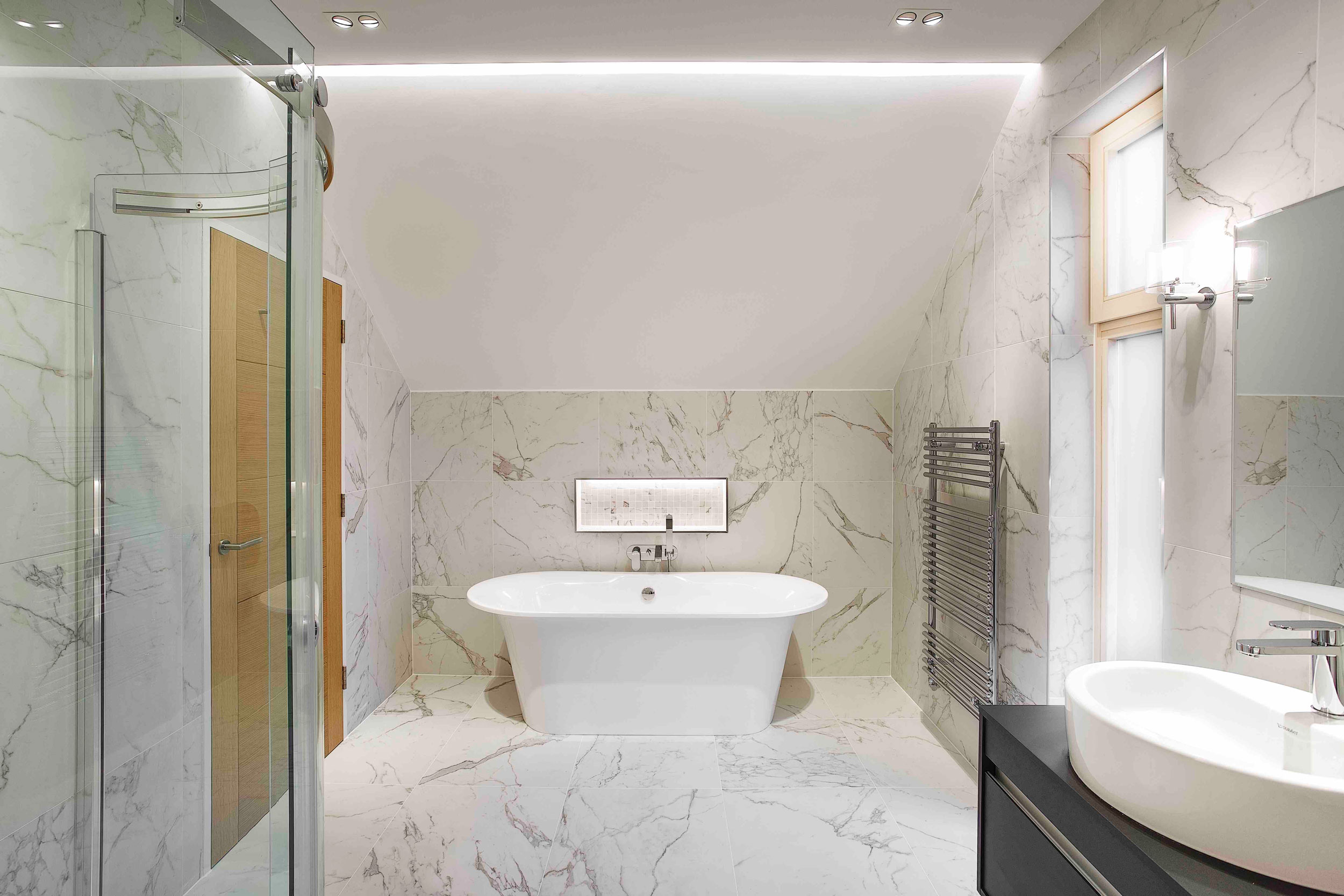 A Luminous Contemporary Home with Pitched Roof and Large Chimney in Hampshire by OB Architecture (12)