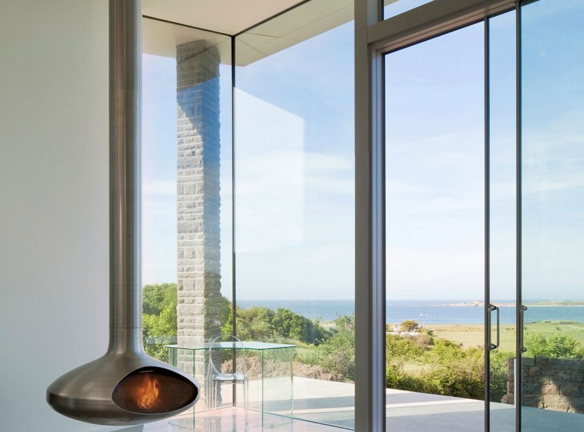 A Luminous Hillside Home with Spectacular Views in Castel, Guernsey by Jamie Falla Architecture (10)