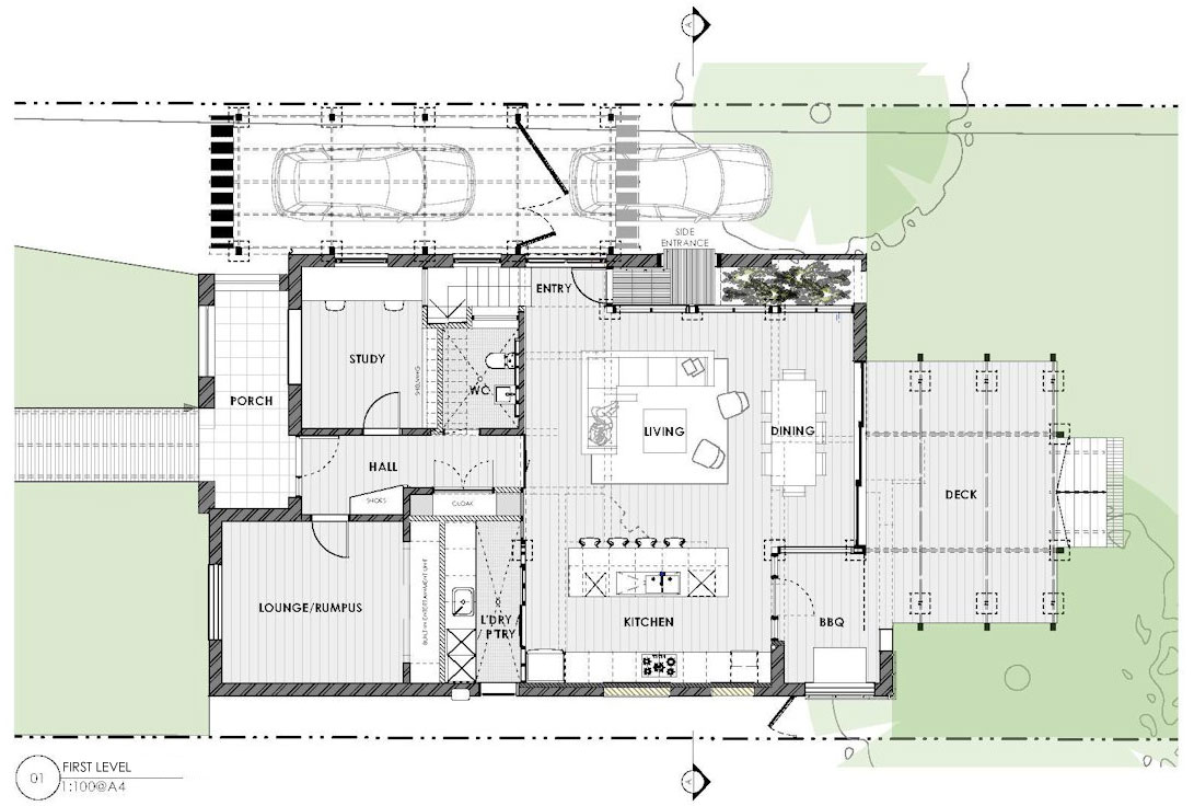 A Luminous and Dramatic Home with Spaces Full of Natural Light in Sydney by CplusC Architectural Workshop (19)
