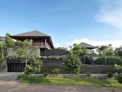 A Luxurious and Comfortable Modern Villa with Large Pool in Pecatu, Indonesia